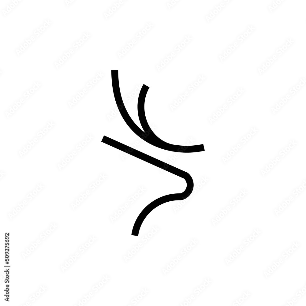 deer antlers vector logo design vector illustration deer antlers vector logo design vector illustration