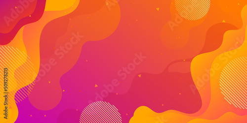Abstract background with dynamic effect. Motion vector Illustration. Trendy gradients and geometric styles.