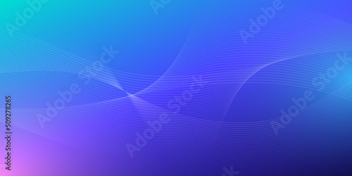 Vector wave lines flowing dynamic isolated on white background. Abstract background.