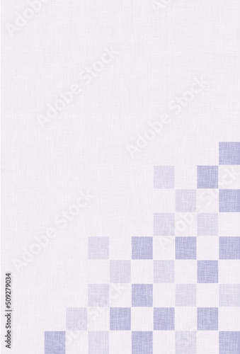 喪中　はがき　和柄　背景