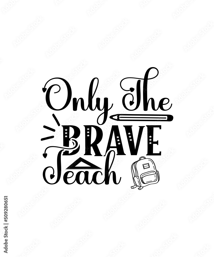 Obraz premium Teacher Svg Design