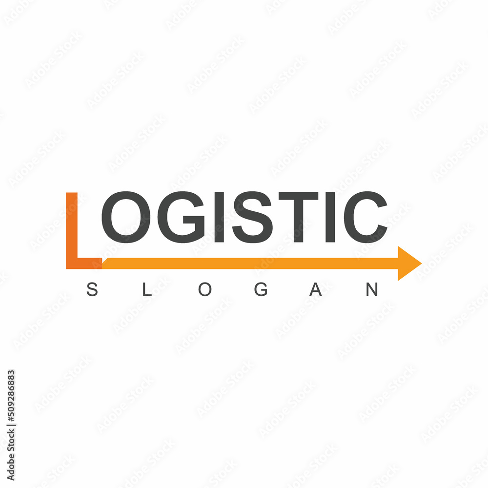 Logistic Logo Template, Expedition And Transportation Business Icon Logistic Logo Template, Expedition And Transportation Business Icon