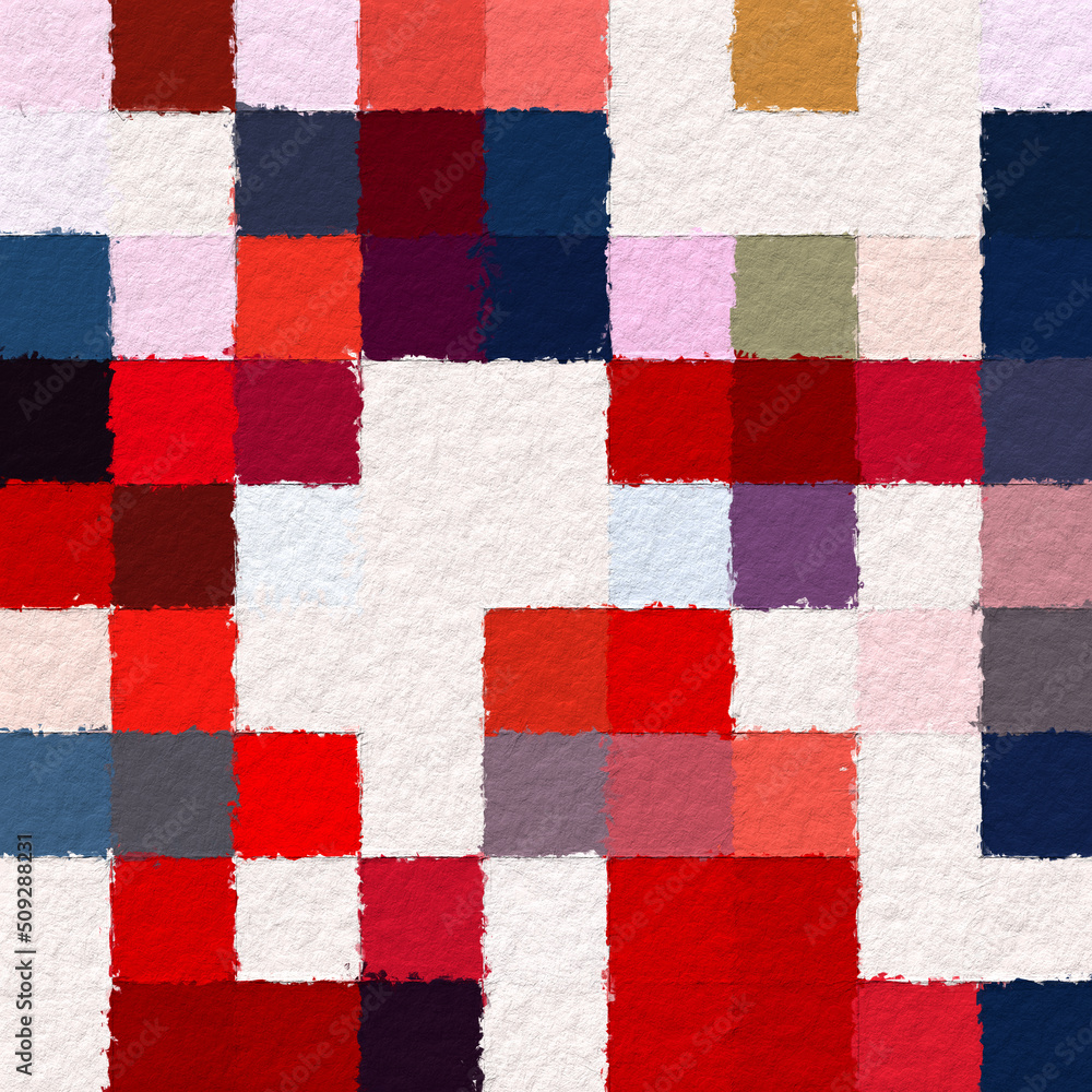 Geometric colorful pattern with a rough texture background. Background texture wall and have copy space for text. Picture for creative wallpaper or design art work. Geometric colorful pattern with a rough texture background. Background texture wall and have copy space for text. Picture for creative wallpaper or design art work.