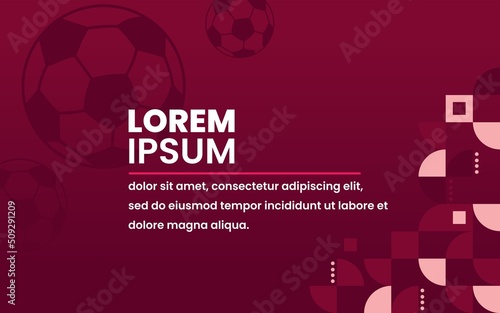 Football Background , World Cup Banner, Soccer Championship