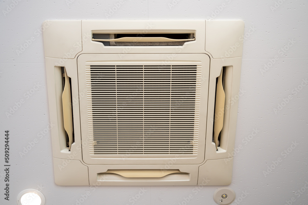 Obraz premium 天井埋込エアコン