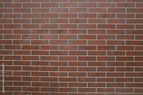 Brick wall.