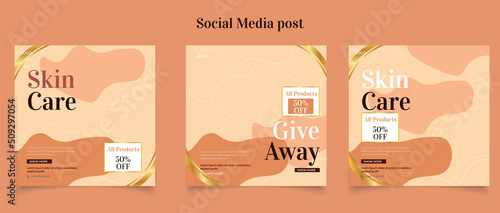 Beauty salon posts template