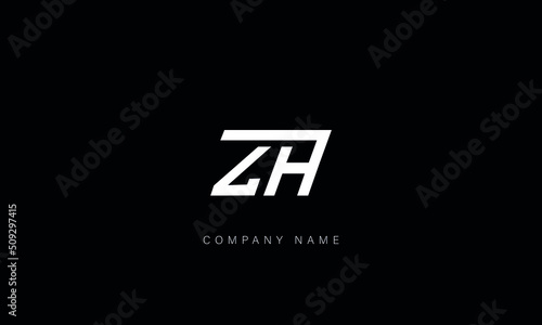 AZ, ZA Abstract Letters Logo Monogram