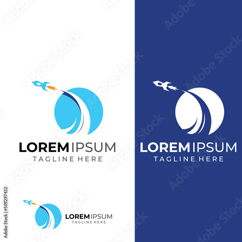 Logistics company vector logo, arrow icon logo, fast digital delivery logo. Using simple and easy logo vector editing.