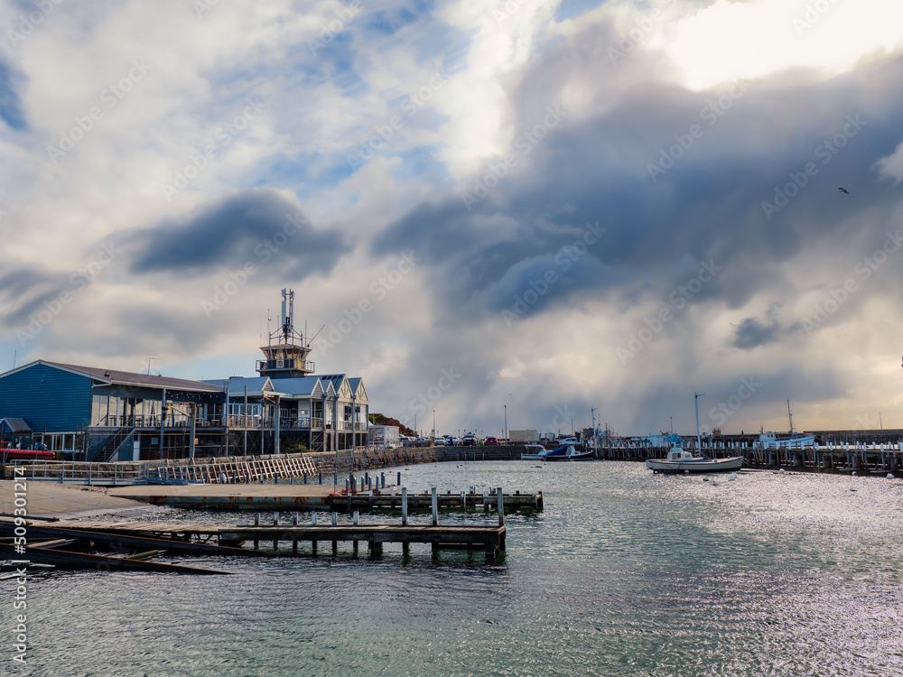 Storm Over Harbour