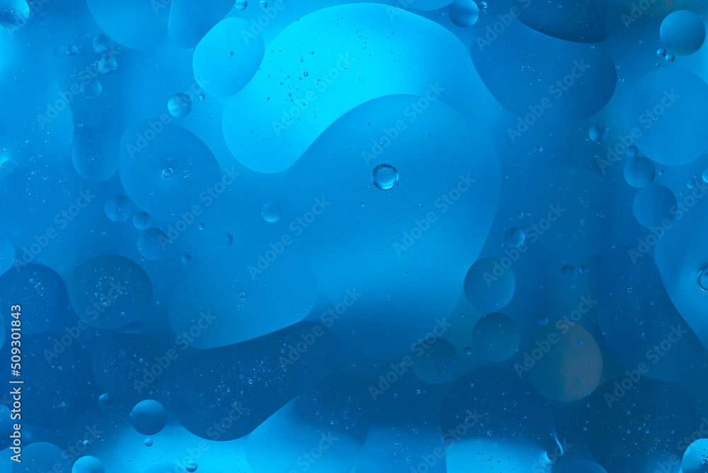 Abstract Blue water bubbles background Abstract Blue water bubbles background