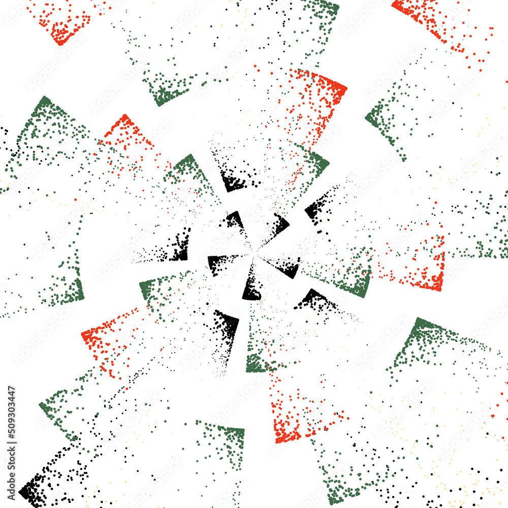 Noise gradient swirl algorithm implementation illustration Noise gradient swirl algorithm implementation illustration