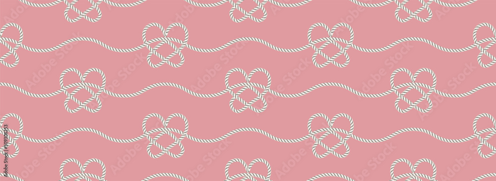 Rope seamless pattern, great for wallpaper and textile. Rope seamless pattern, great for wallpaper and textile.