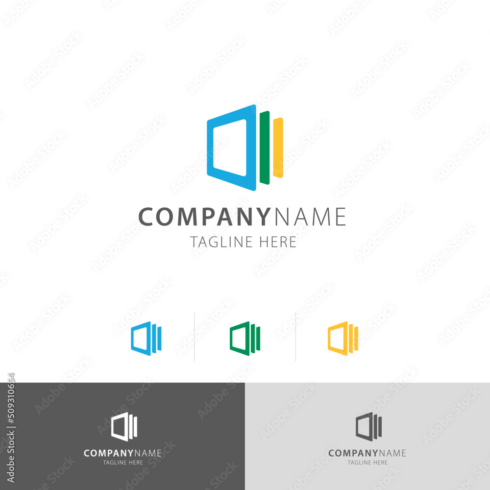 window square logo premium window square logo premium