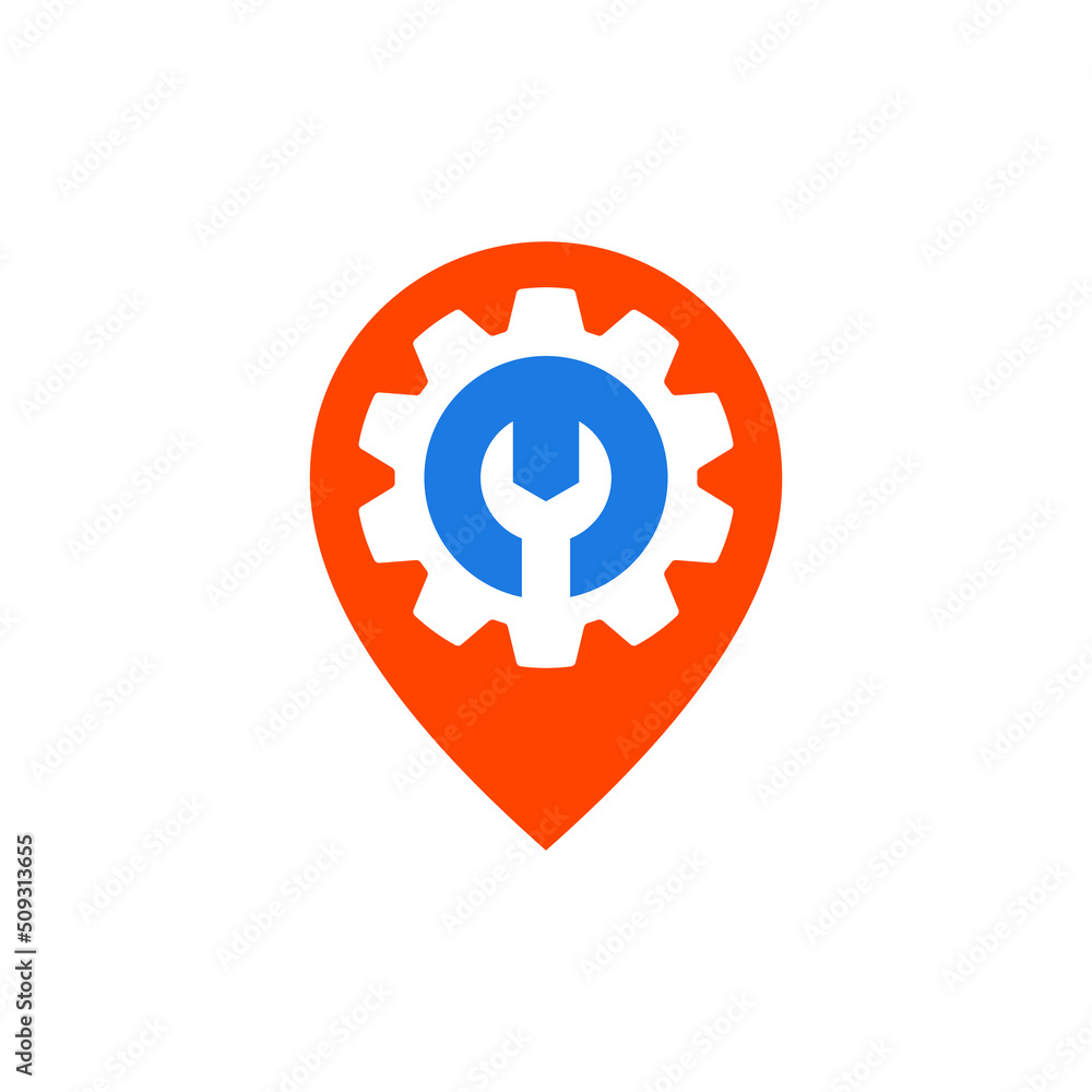 Machinery Logo can be use for icon, sign, logo and etc Machinery Logo can be use for icon, sign, logo and etc