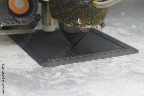 3d printing machine in operation