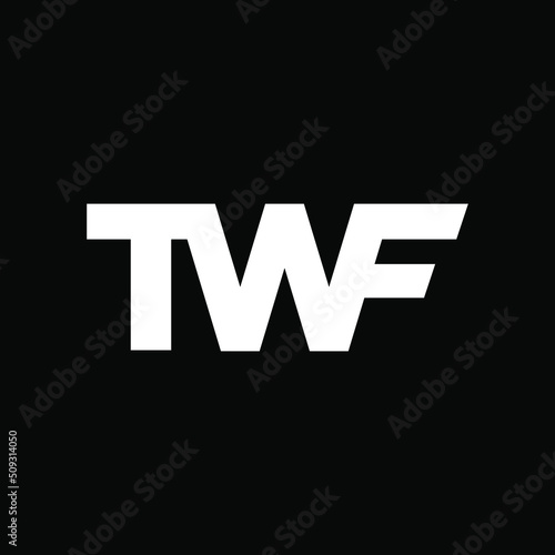 Letter TWF Logo can be use for icon, sign, logo and etc