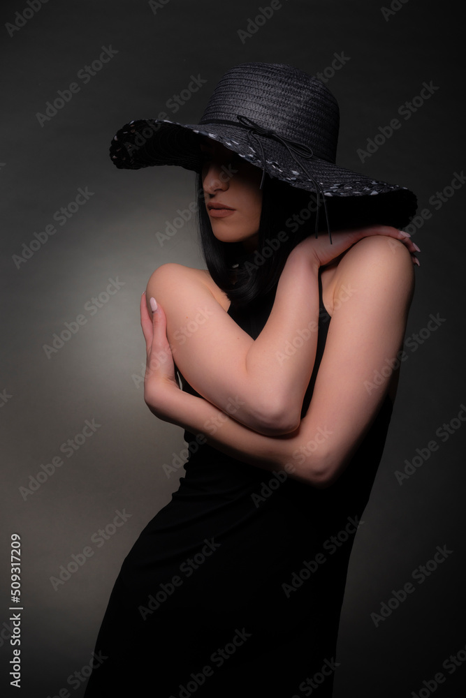 Beautiful woman is being sensual Beautiful woman is being sensual