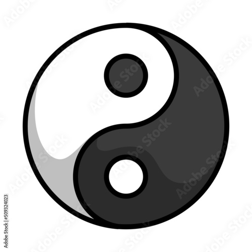 Yin And Yang Icon