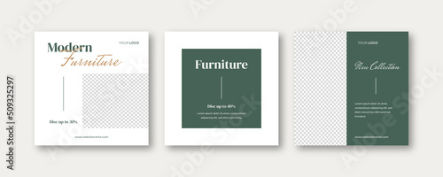 Furniture social media template