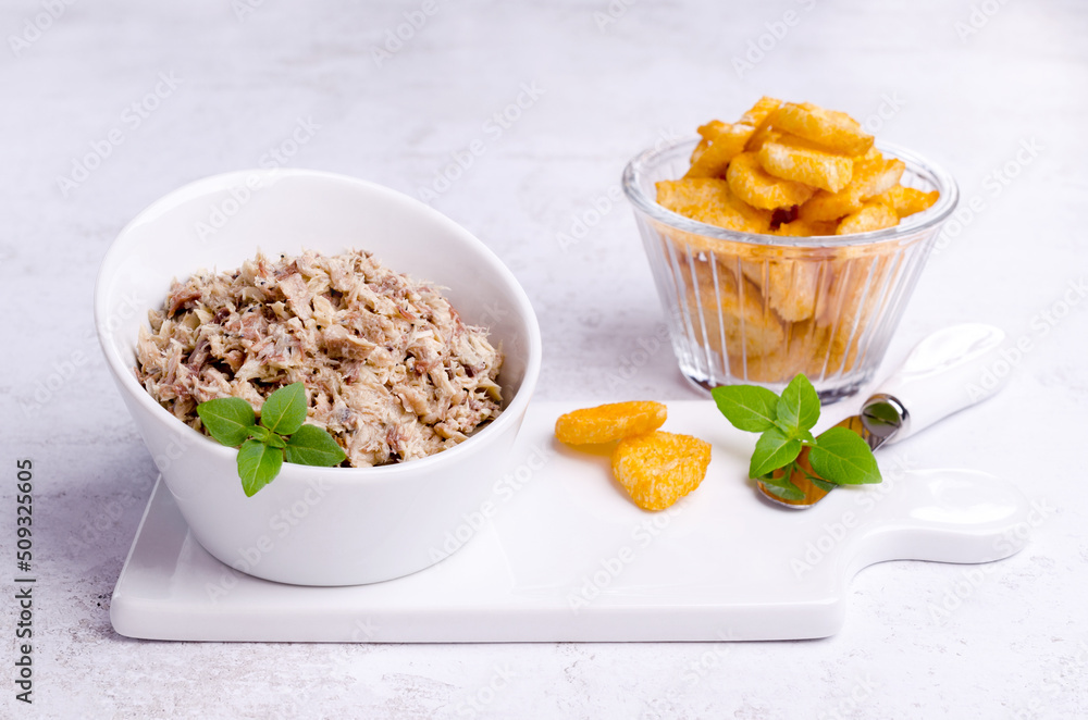 Fish pate with bread Fish pate with bread