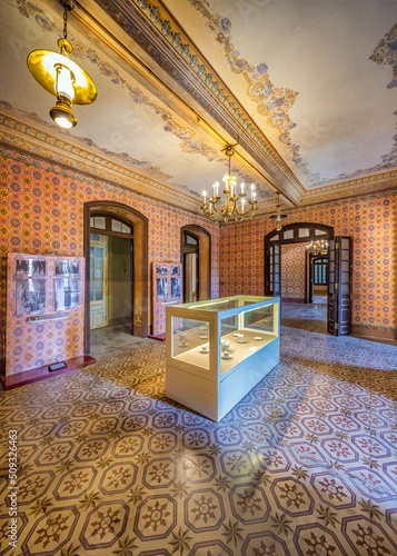 An Dinh palace view from near the Imperial City with the Purple Forbidden Cit...