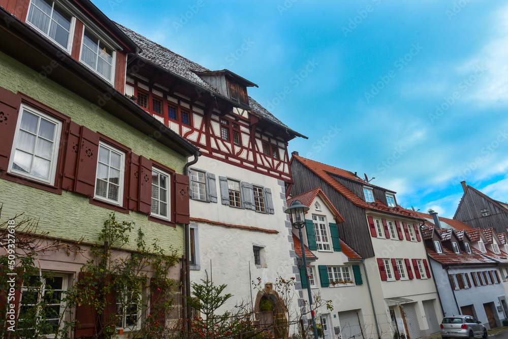 Altstadt Rosenfeld im Zollernalbkreis in Baden-Württemberg