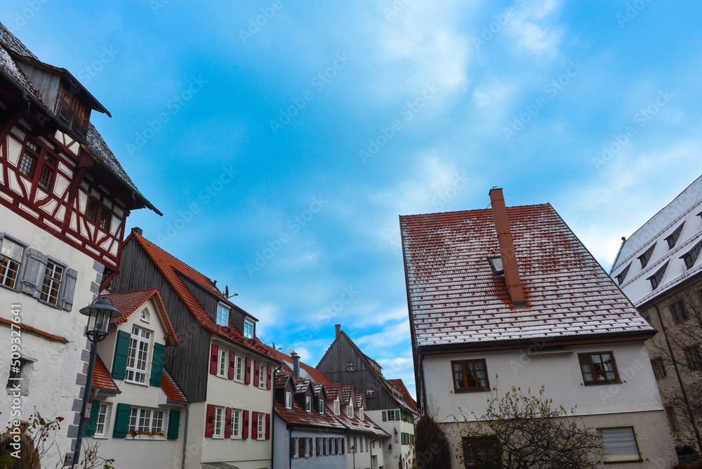 Altstadt Rosenfeld im Zollernalbkreis in Baden-Württemberg