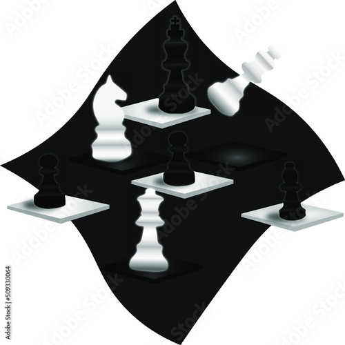 Vector volumetric chess