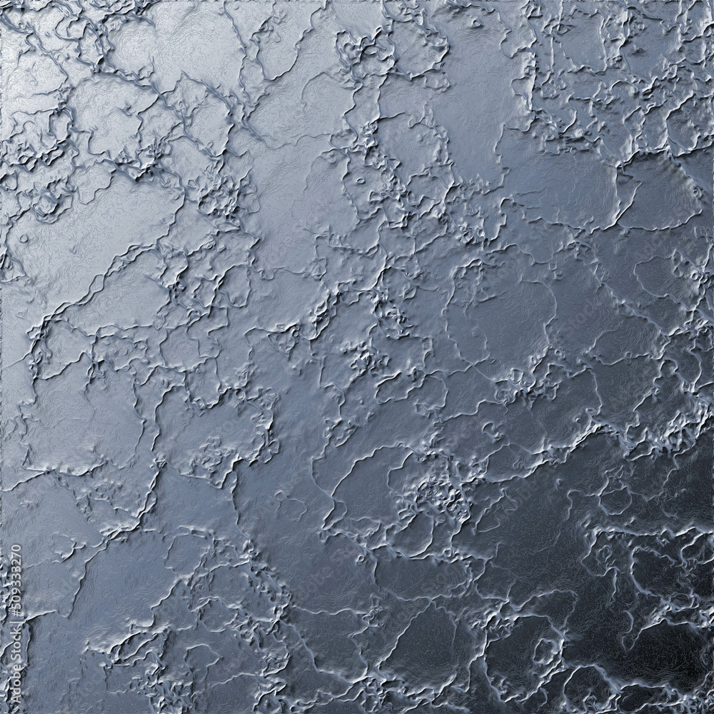 Fototapeta premium Abstract background, texture of a alien planet, realistic texture of the surface of an alien planet, abstract surface texture. 3d illustration