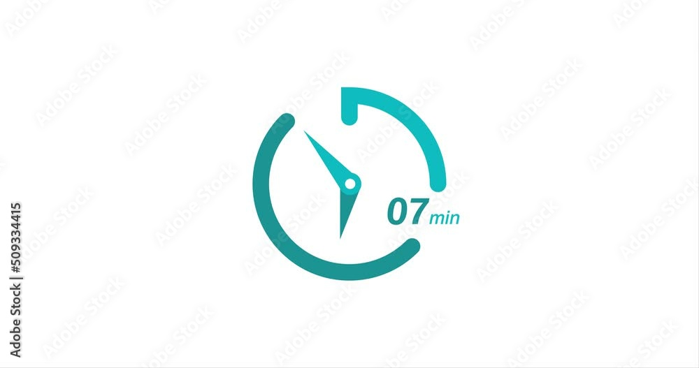 7 minute timer clocks modern animation design 7 minute timer clocks modern animation design