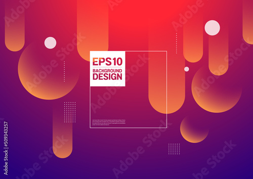 purple geometric background simple minimal shapes gradients composition for illustration advertising, application Banner, Poster, flyer and brochure template design