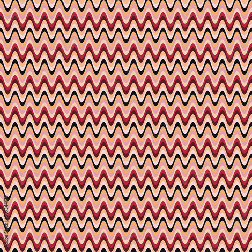 Abstract wavy background in lollipop and caramel tones, vector