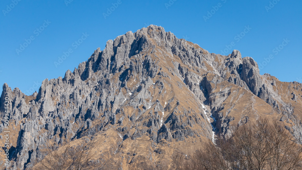 the top of the southern Grigna or Grignetta.