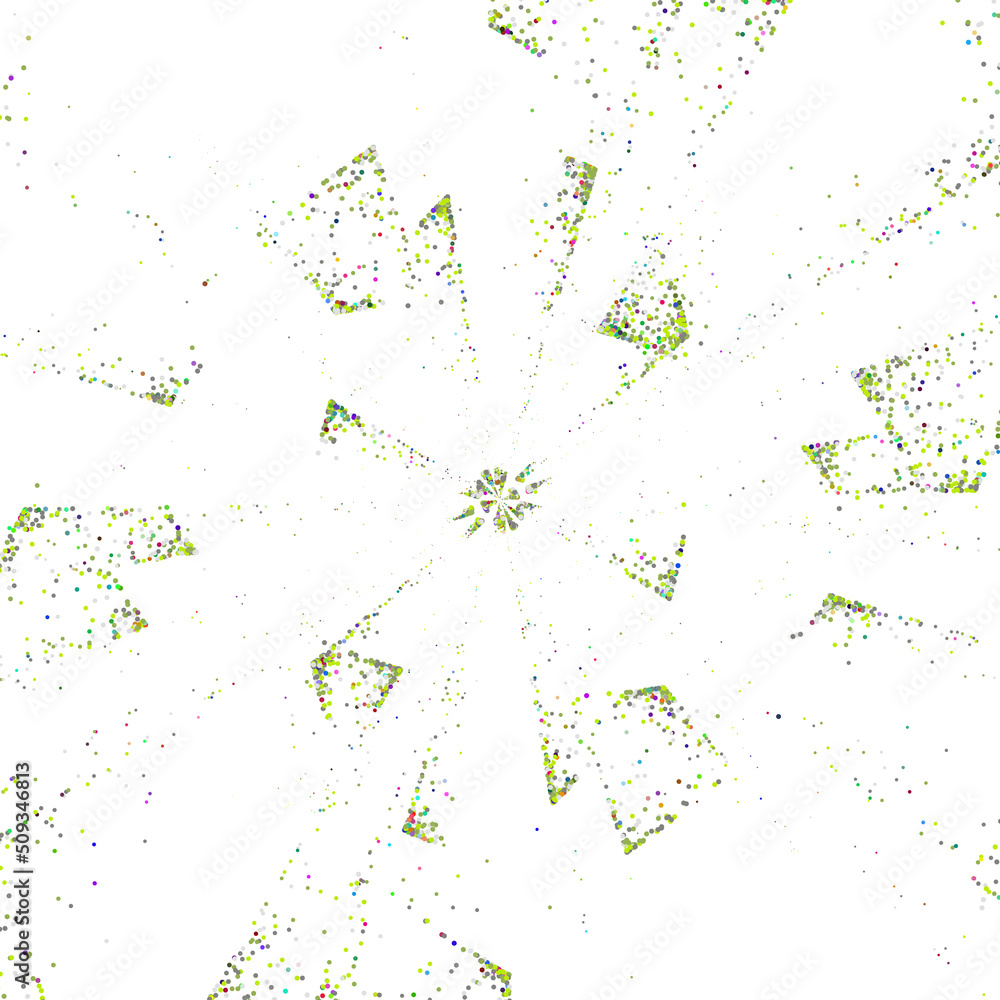 Noise gradient swirl algorithm implementation illustration Noise gradient swirl algorithm implementation illustration