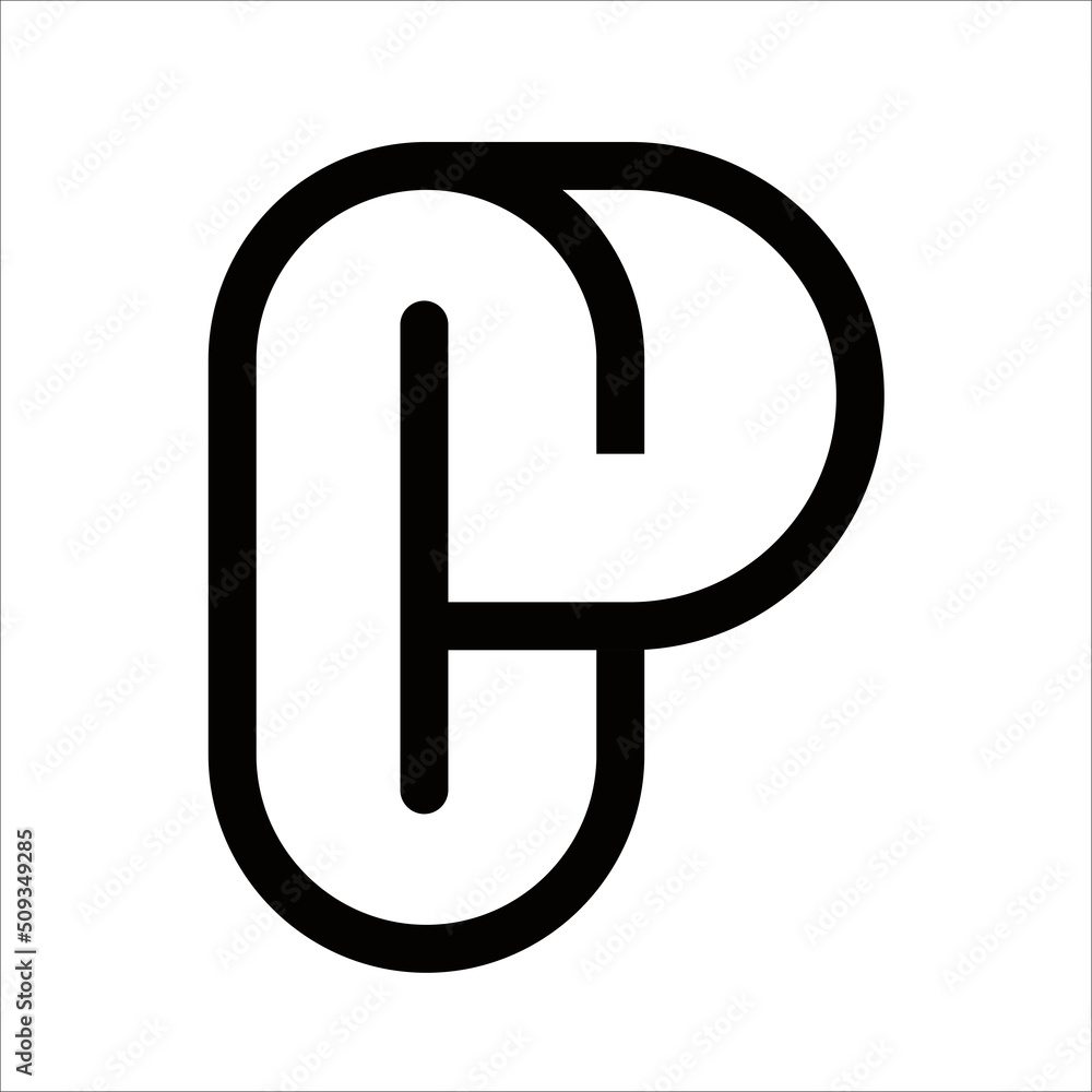 Creative Initial Letter C and P Logo Design. Letter CP Logo Design Template Vector Illustration Creative Initial Letter C and P Logo Design. Letter CP Logo Design Template Vector Illustration