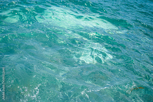Blurred focus. Beautiful marine background. Sea bottom. © Юлия Тарабанова