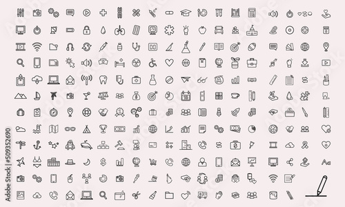 Icon set of popular social applications with name. Social media icons modern design on transparent background for your design. Vector Set EPS 10