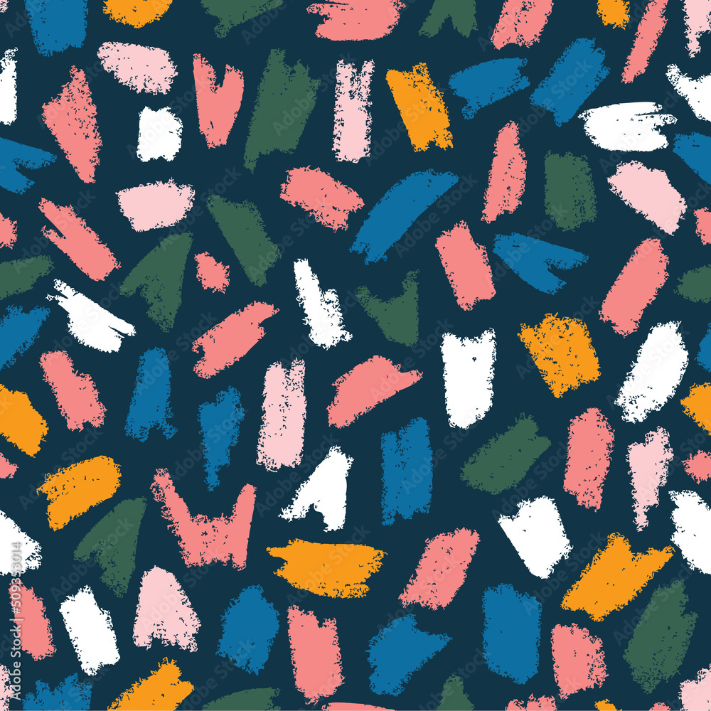 Abstract Graphic Modern Bold Seamless Repeat Pattern Brush Stroke Colorful Texture Abstract Graphic Modern Bold Seamless Repeat Pattern Brush Stroke Colorful Texture
