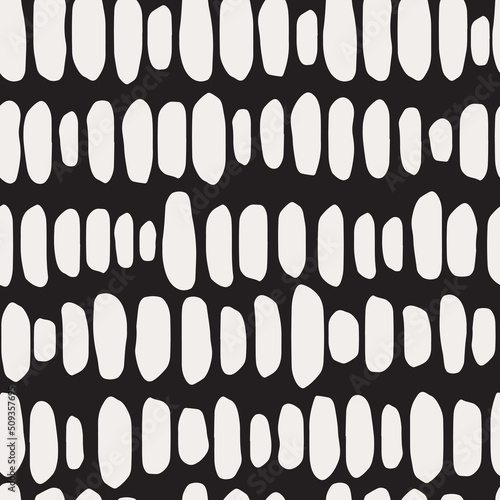 Abstract Graphic Modern Bold Seamless Repeat Pattern Tribal Irregular Stripe Dash Dot Pattern