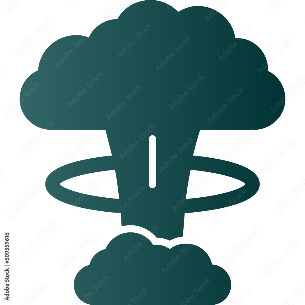 Nuclear Explosion Icon