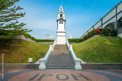 Birch Memorial Clock Tower in Ipoh, Malaysia photo