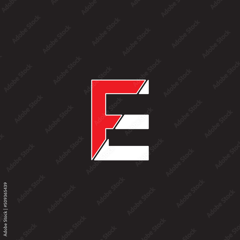 Flat design e logo templates Free Vector Flat design e logo templates Free Vector