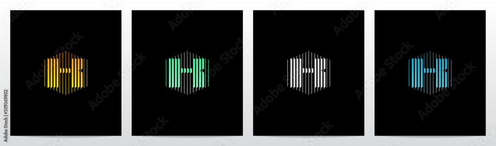 Lines Thick And Thin Hexagon Letter Logo Design K Lines Thick And Thin Hexagon Letter Logo Design K