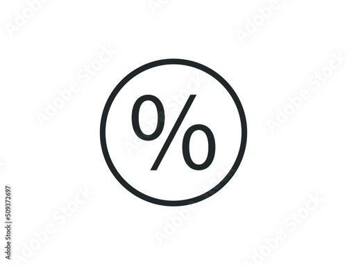 Discount  percentage icon symbol. vector illustrator.