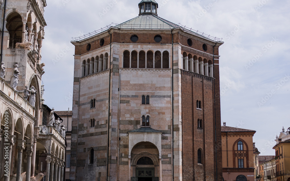 ancient italian architecture catholic temple building in italy city tourist place