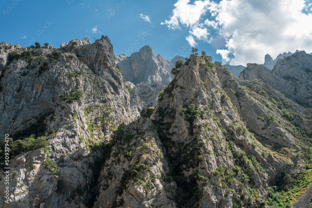 image of the Picos de Europa in Asturias, Spain