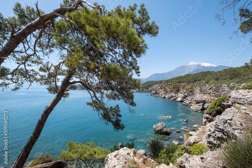Antalya coast landscape photo