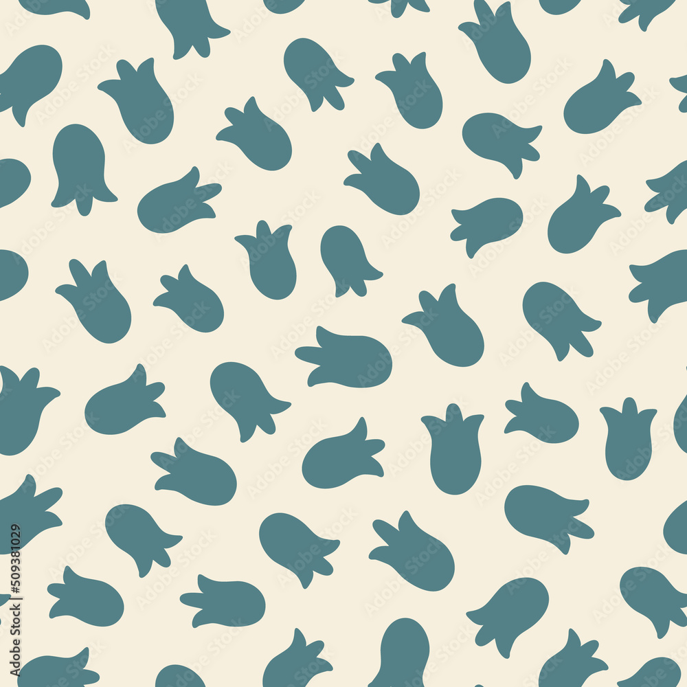 Abstract seamless pattern. Simple organic shapes Abstract seamless pattern. Simple organic shapes