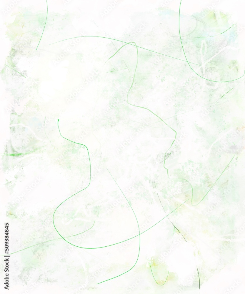 Fototapeta premium Contemporary style abstract digital painting made with lighting colors for your original design background.